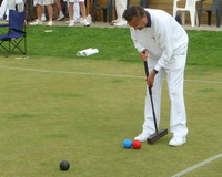 Don at Croquet
