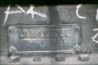 Manufacturers plate on carriage