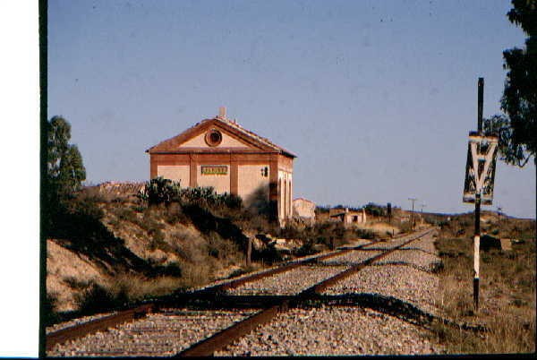Las Norias station, now demolished